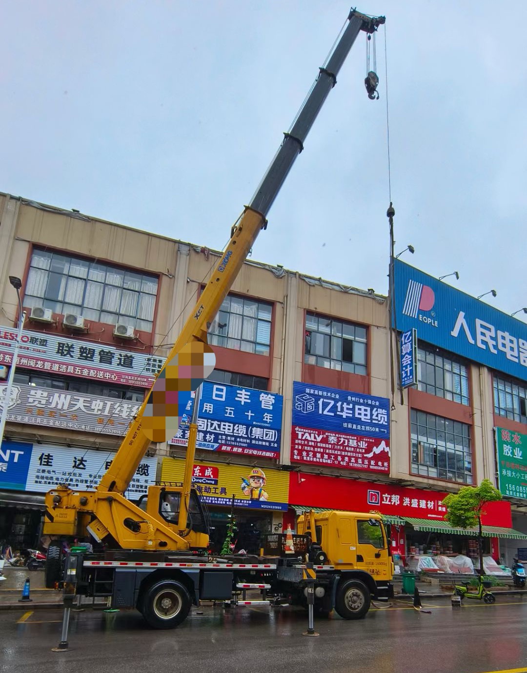 溧水区吊车吊机租赁桥梁吊装